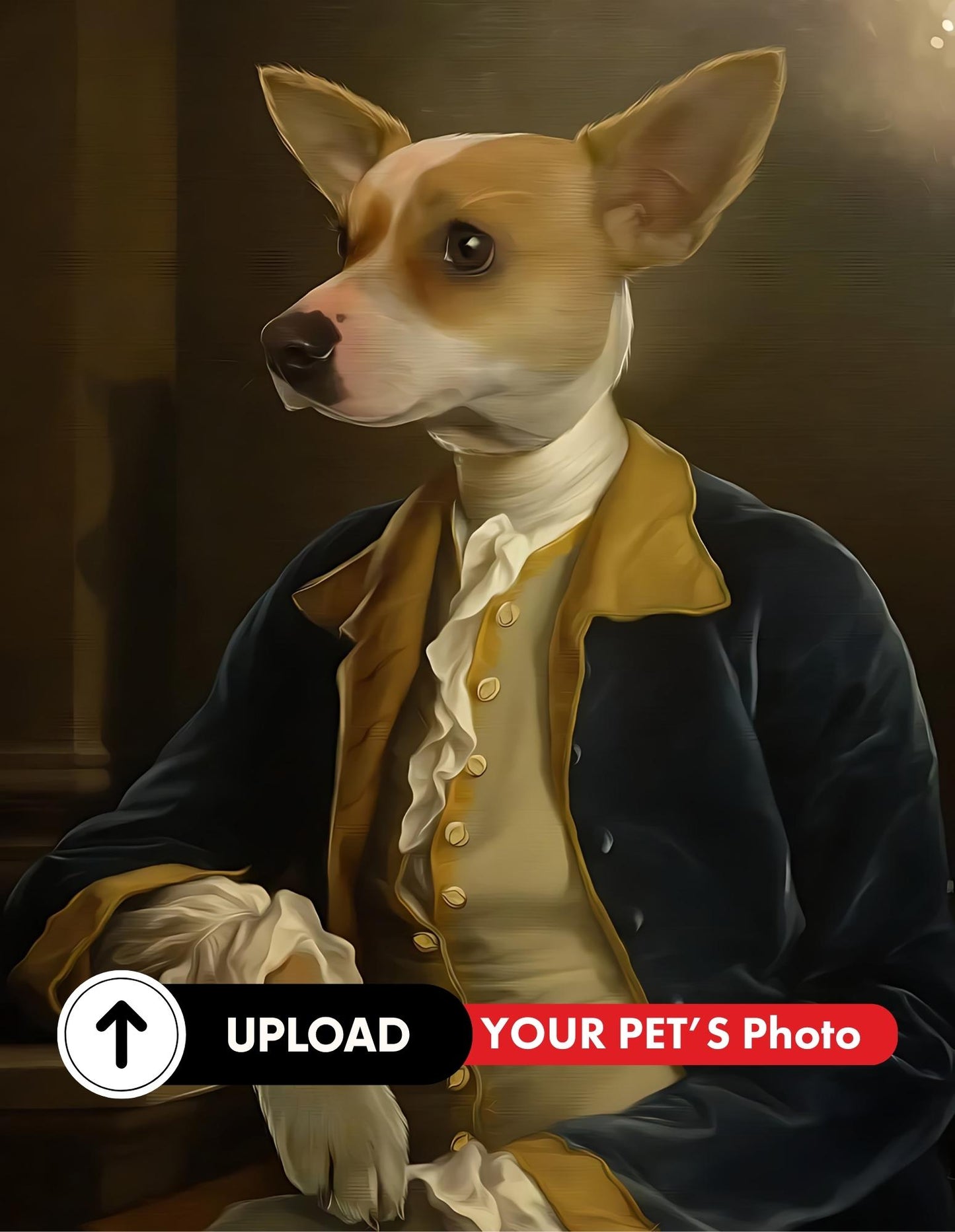 Bark-istry in Motion - Customized Pet Portrait (Digital) - Gifts for Pet Lovers