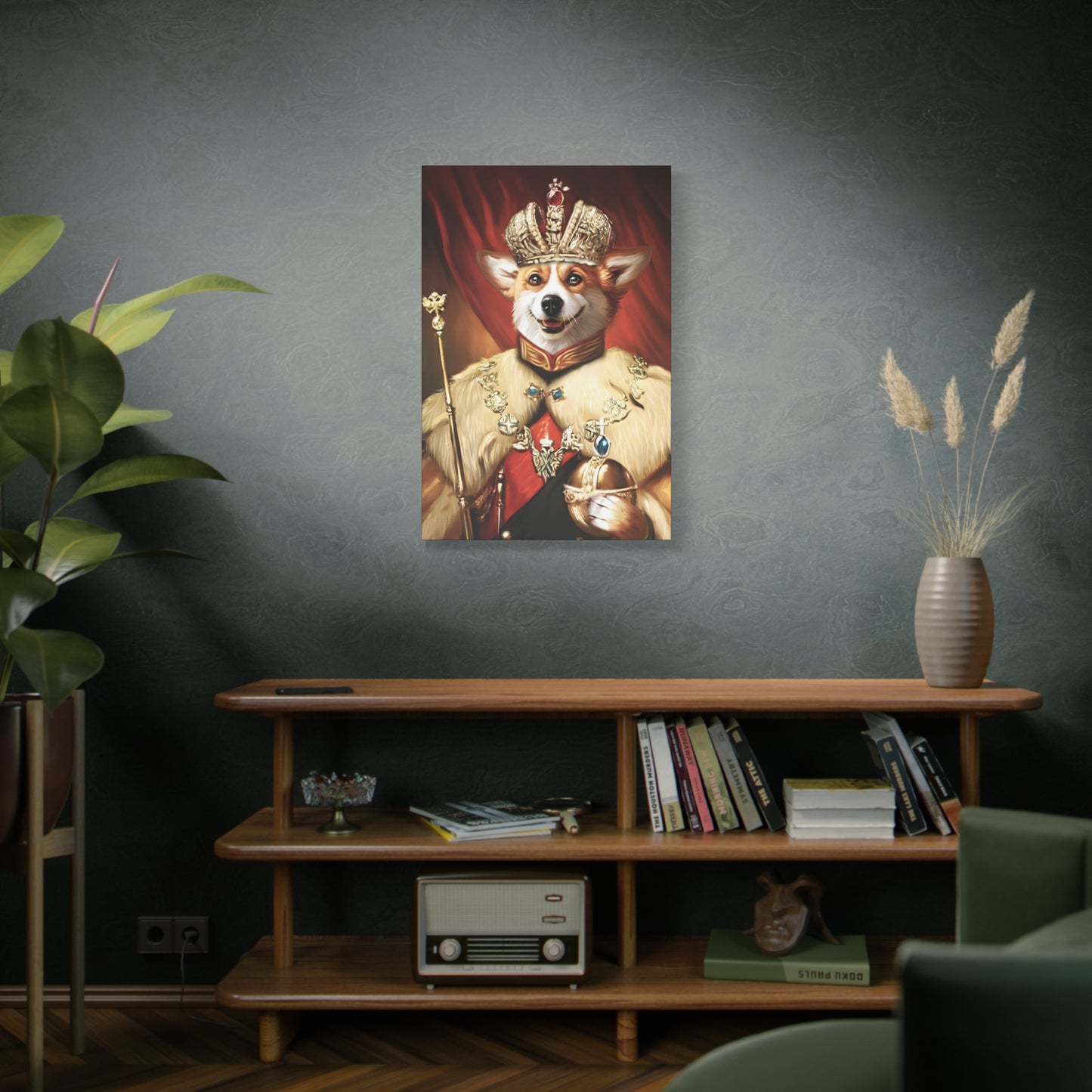 Ruff and Ready - Customized Pet Portrait Canvas