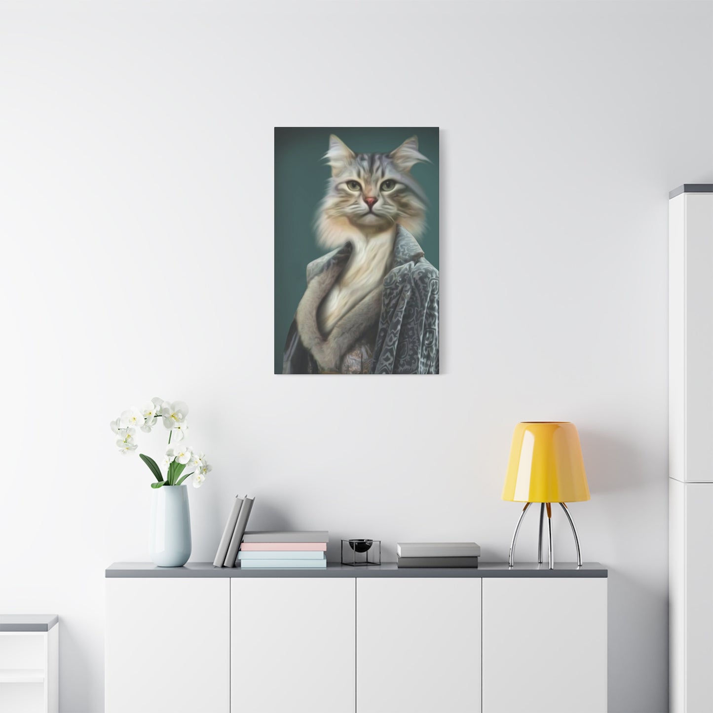 Canine Connoisseur - Customized Pet Portrait Canvas