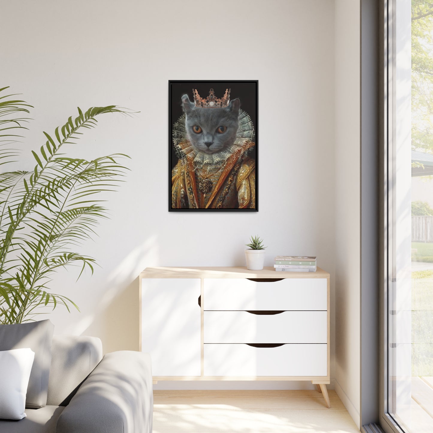 Pawsitively Purrfect - Customized Pet Portrait