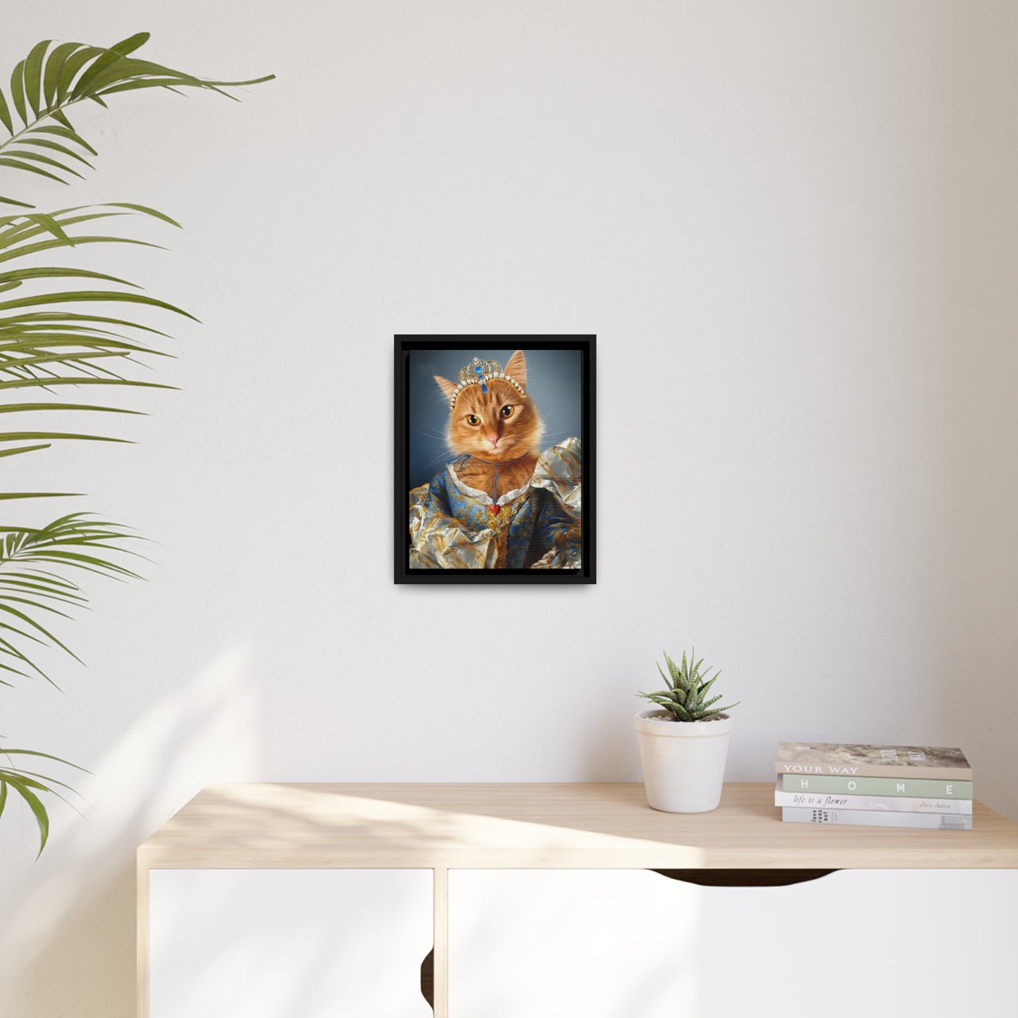 Meow-gnificent Masterpiece - Customized Pet Portrait