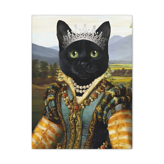 A-Mews-ing Artistry - Customized Pet Portrait Canvas