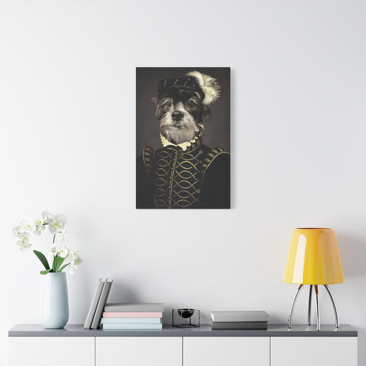 Furrocious Feline - Customized Pet Portrait Canvas