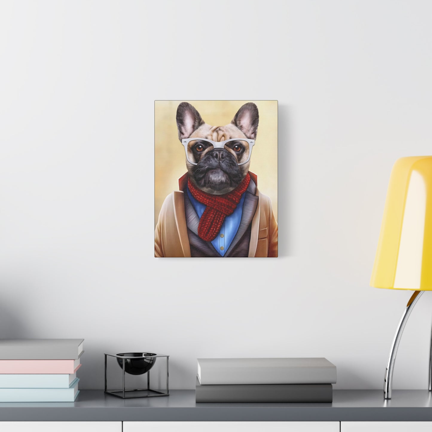 The Barkitect  - Customized Pet Portrait Canvas