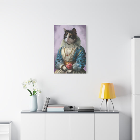 Whisker Wizard - Customized Pet Portrait Canvas