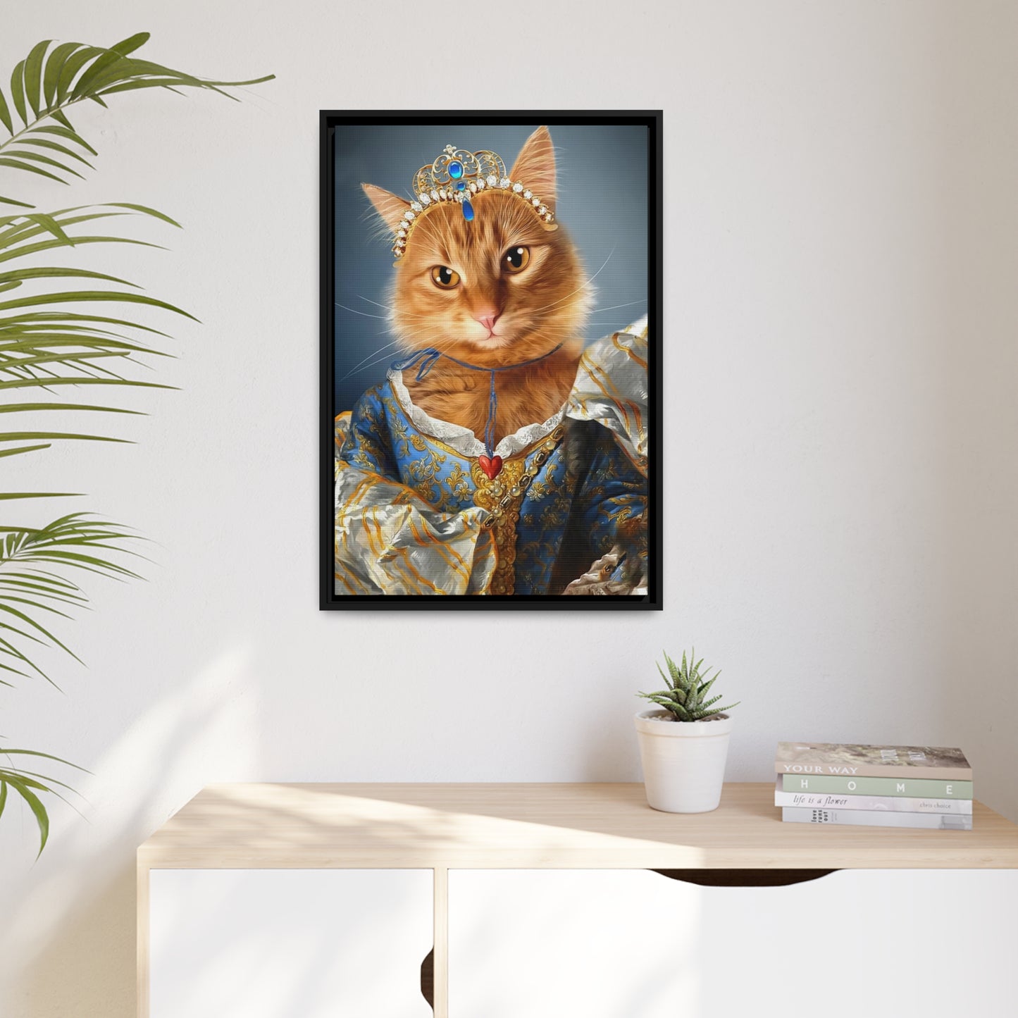 Meow-gnificent Masterpiece - Customized Pet Portrait