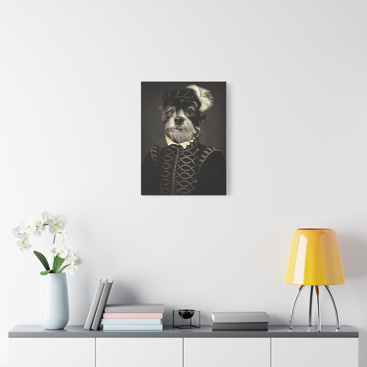 Furrocious Feline - Customized Pet Portrait Canvas