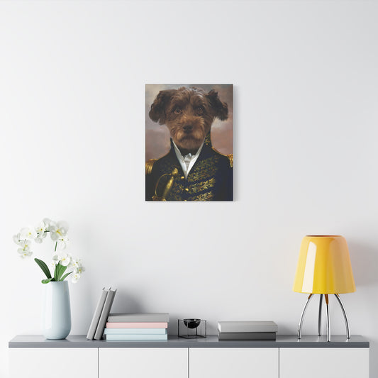 The Art of Barking - Customized Pet Portrait Canvas