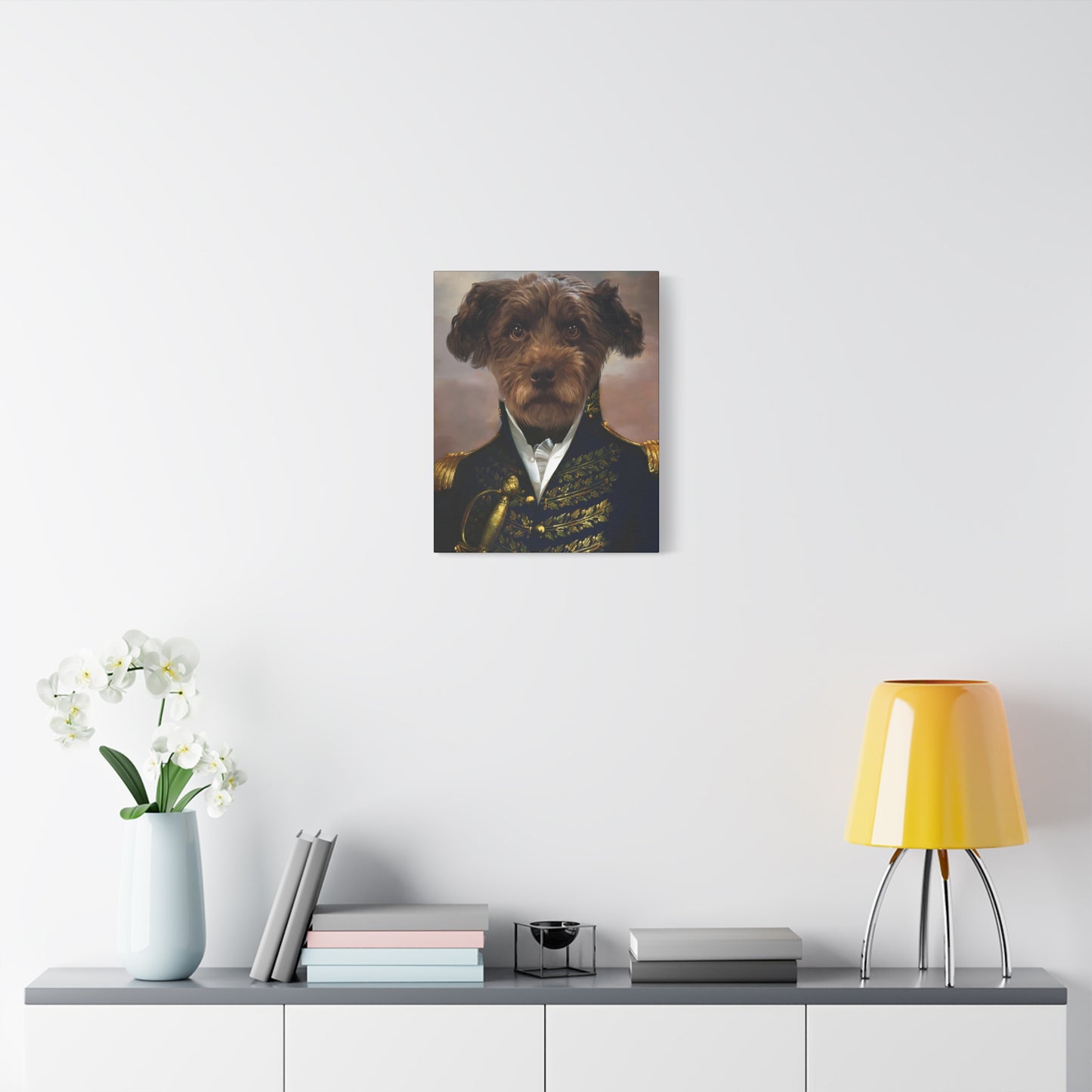 The Art of Barking - Customized Pet Portrait Canvas