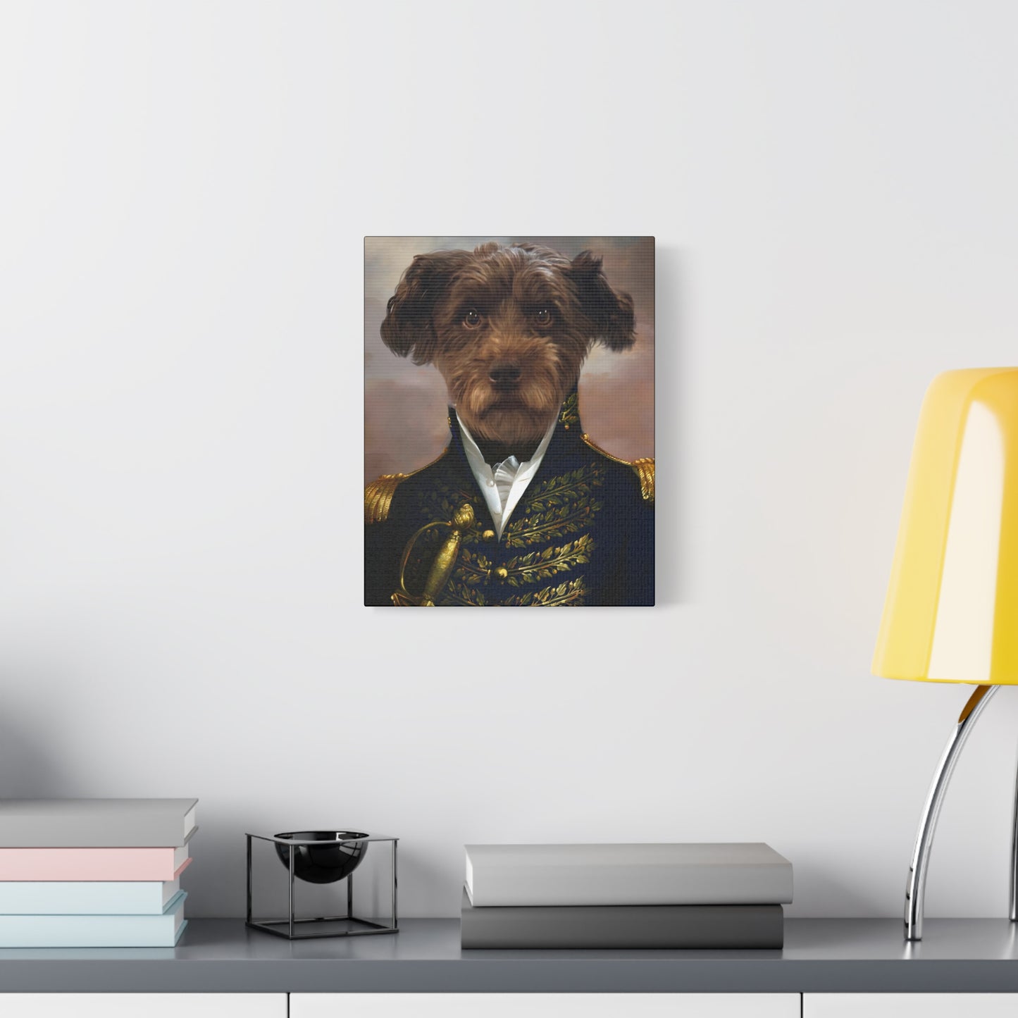 The Art of Barking - Customized Pet Portrait Canvas