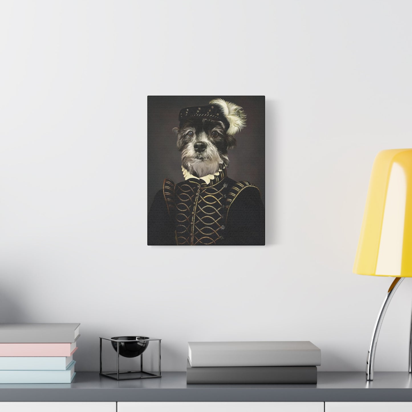 Furrocious Feline - Customized Pet Portrait Canvas