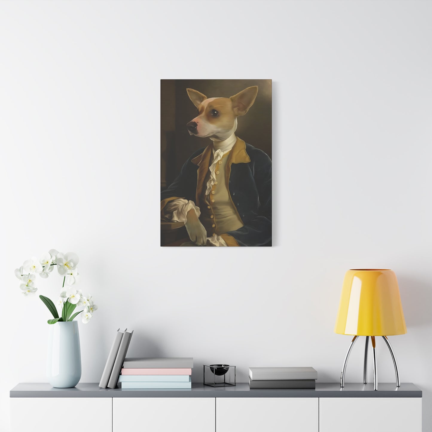 Bark-istry in Motion - Customized Pet Portrait Canvas