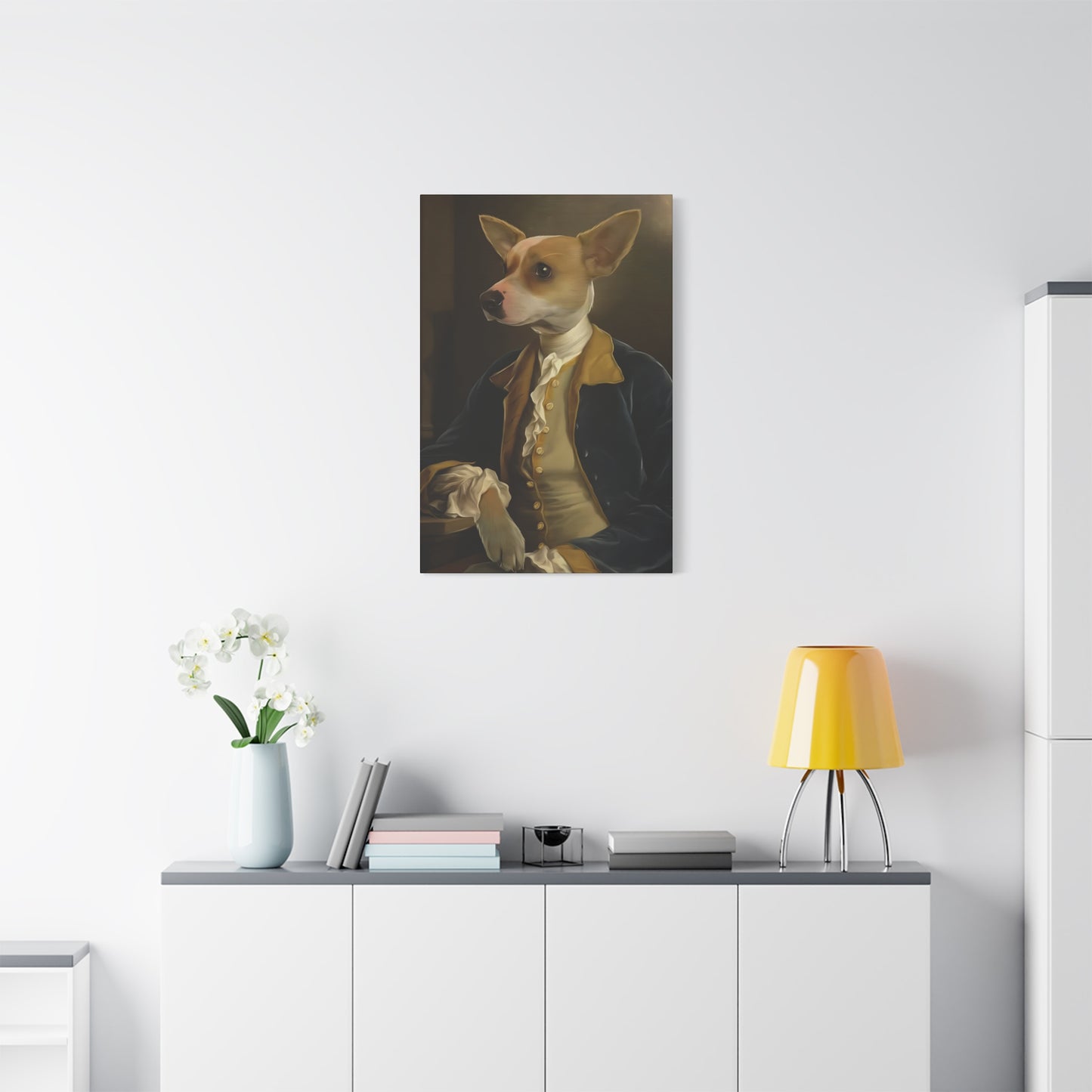 Bark-istry in Motion - Customized Pet Portrait Canvas