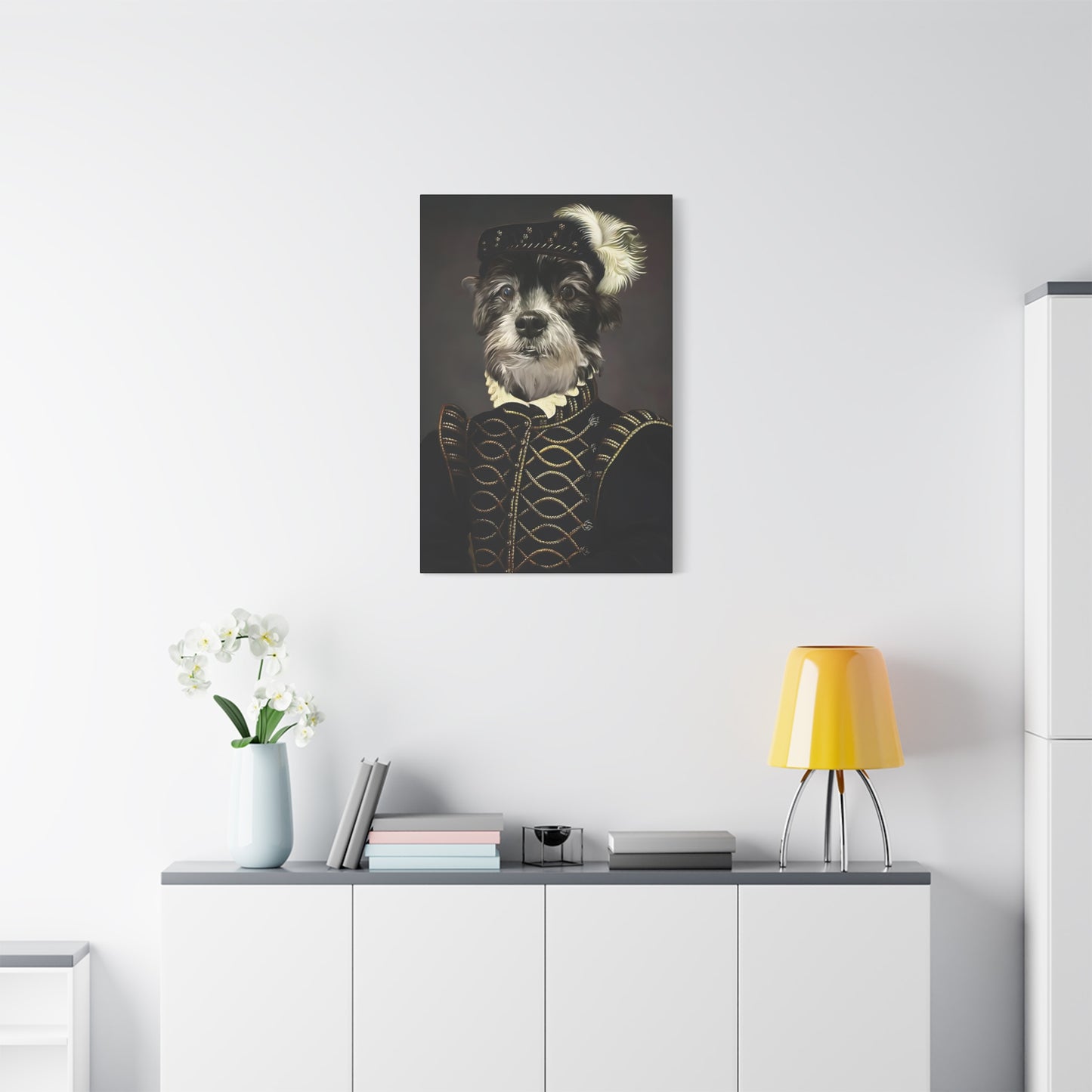 Furrocious Feline - Customized Pet Portrait Canvas