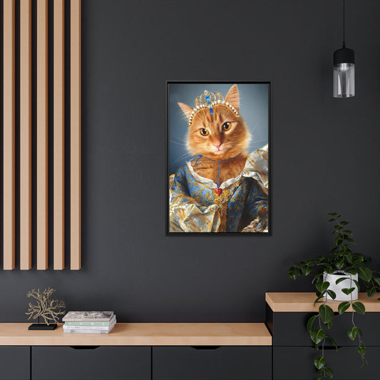 Meow-gnificent Masterpiece - Customized Pet Portrait