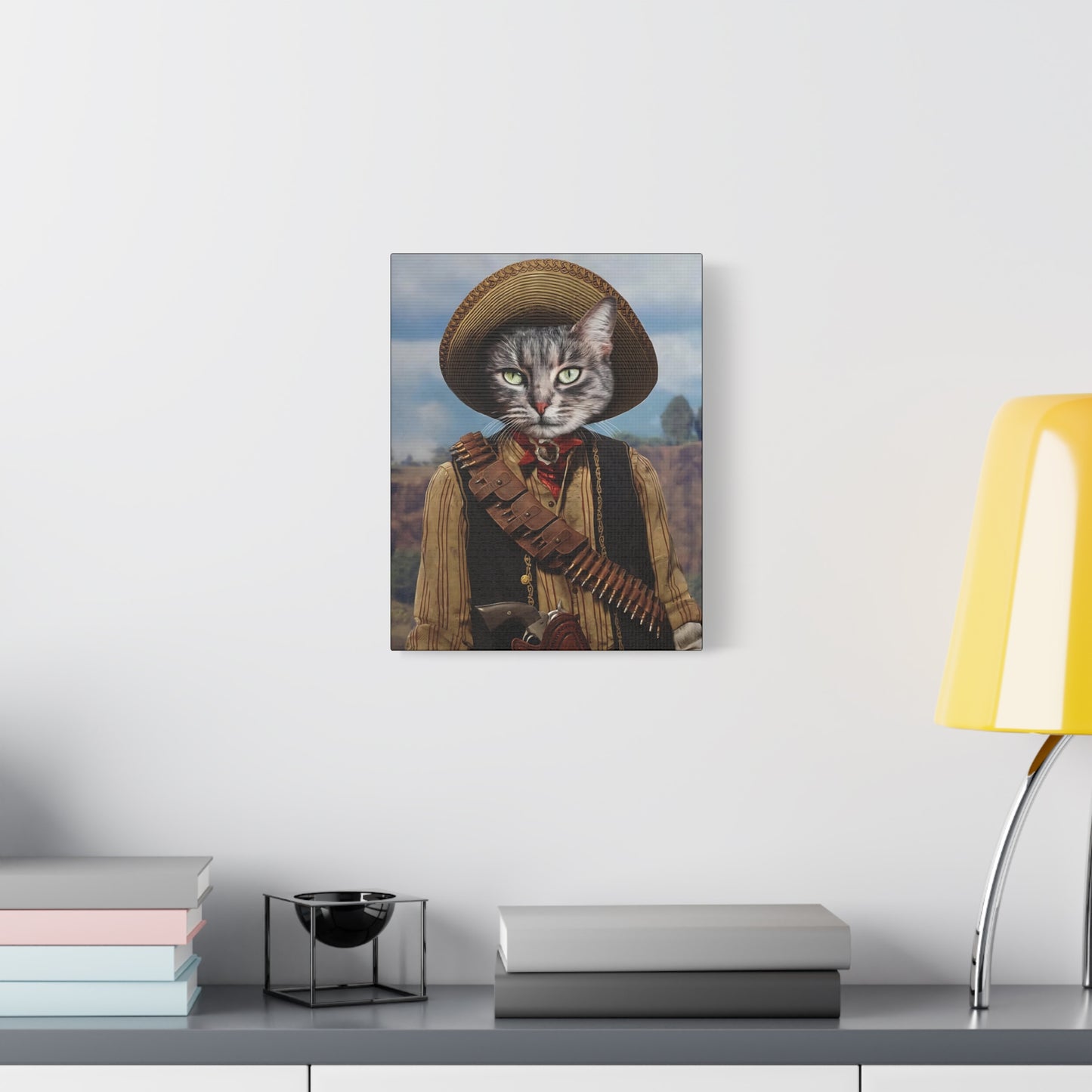 The Whisker Whisperer  - Customized Pet Portrait Canvas