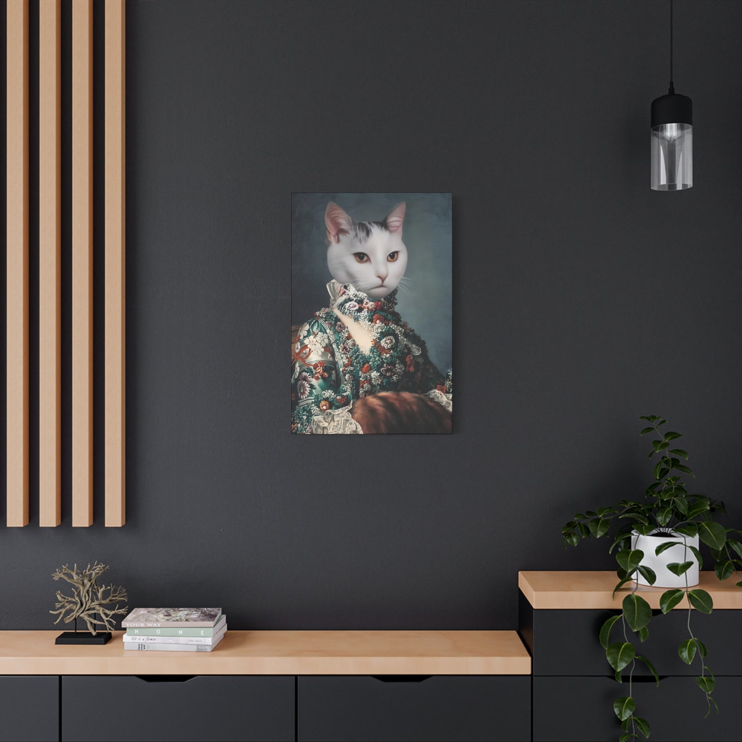 Kitten Kaboodle - Customized Pet Portrait Canvas