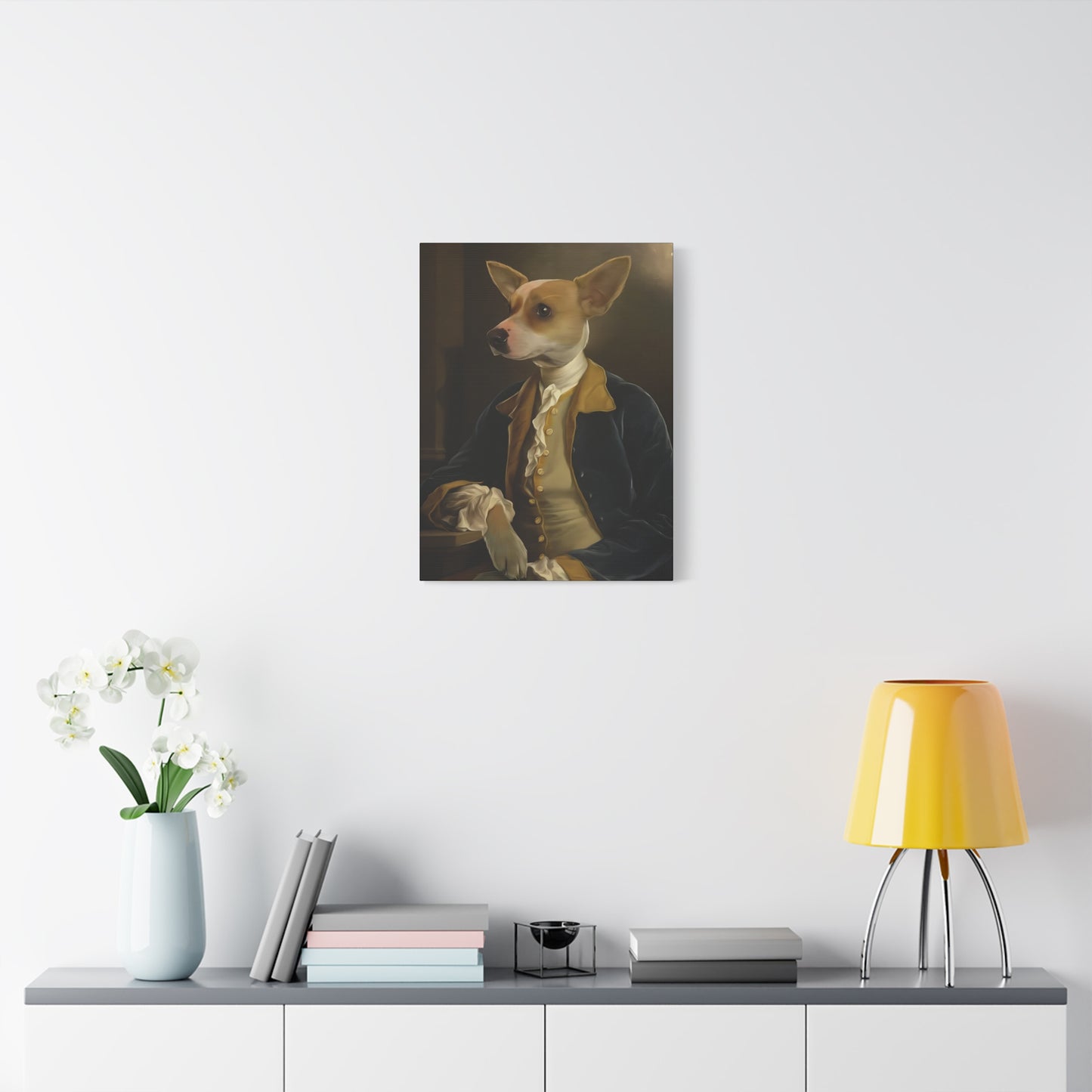 Bark-istry in Motion - Customized Pet Portrait Canvas