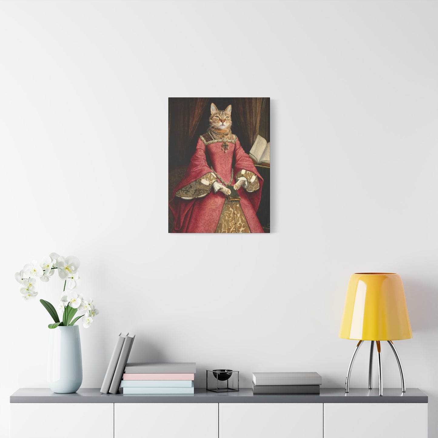 Cat-tastic - Customized Pet Portrait Canvas