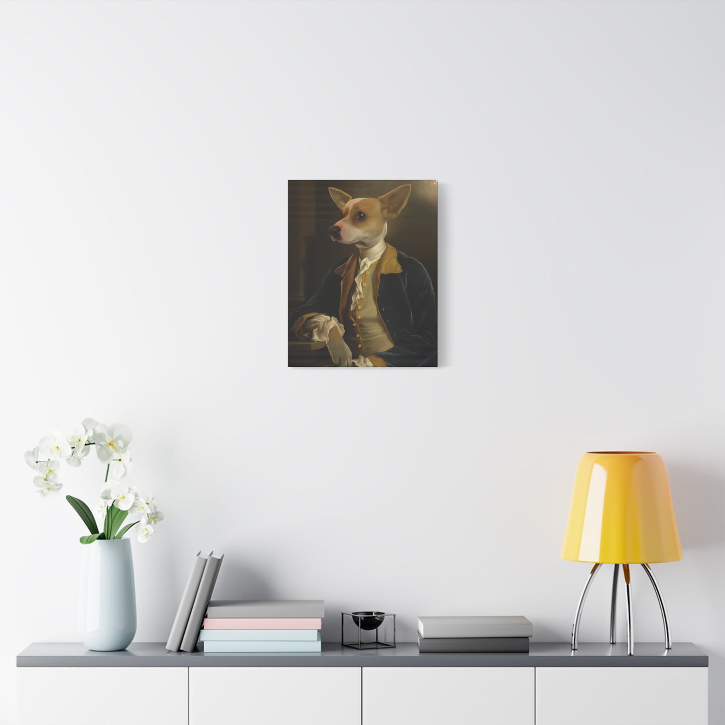 Bark-istry in Motion - Customized Pet Portrait Canvas