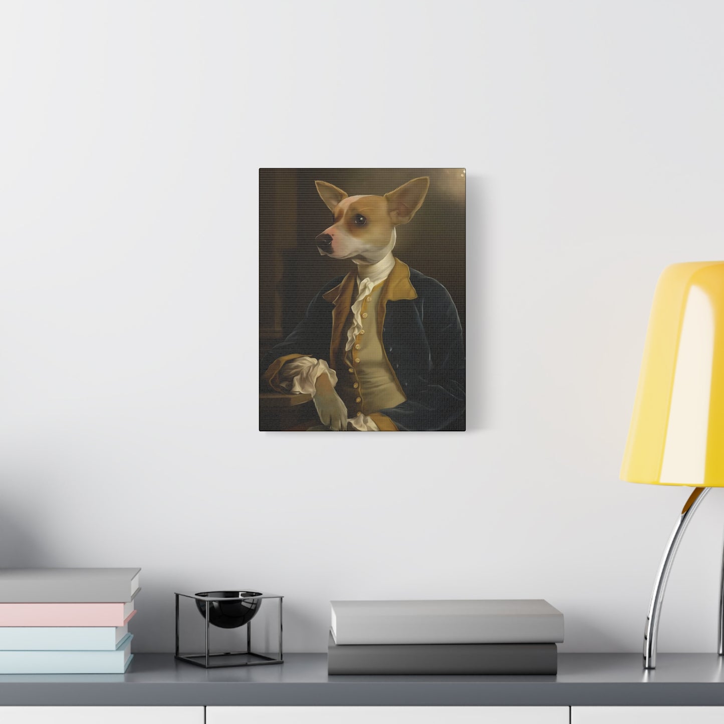 Bark-istry in Motion - Customized Pet Portrait Canvas