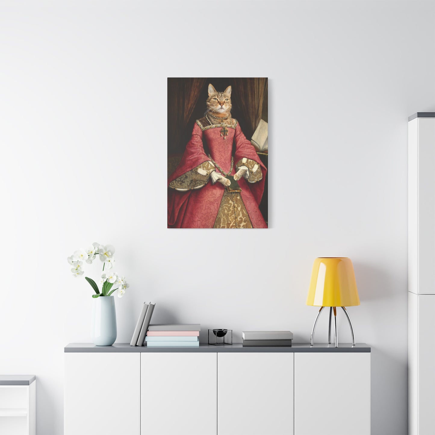 Cat-tastic - Customized Pet Portrait Canvas