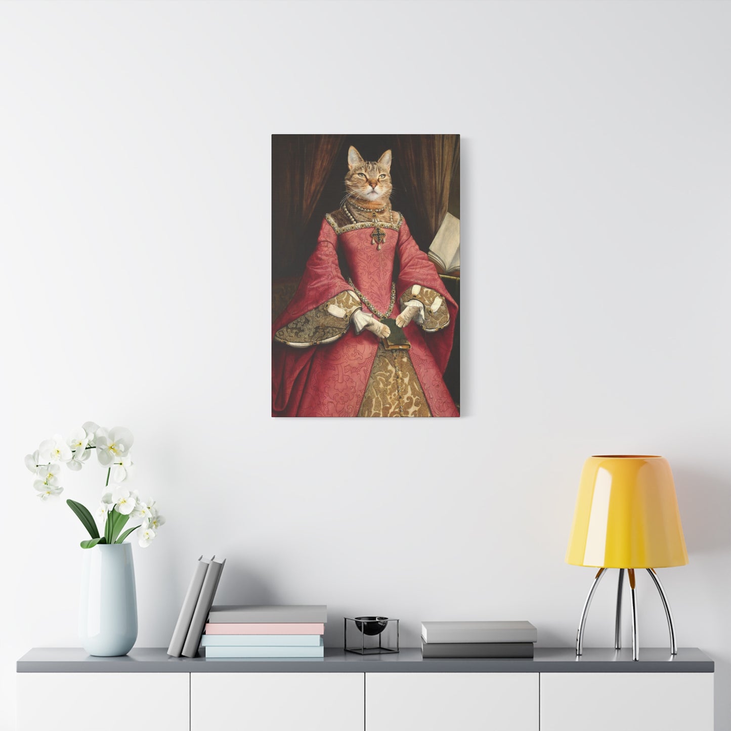 Cat-tastic - Customized Pet Portrait Canvas